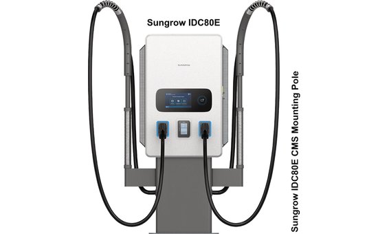 Sungrow IDC80E CMS Mounting Pole